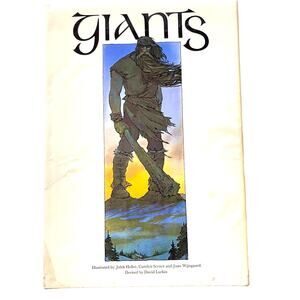 50% Markdown Moving Sale! Giants Book Folklore Myths & Cultural Tales 1st Ed